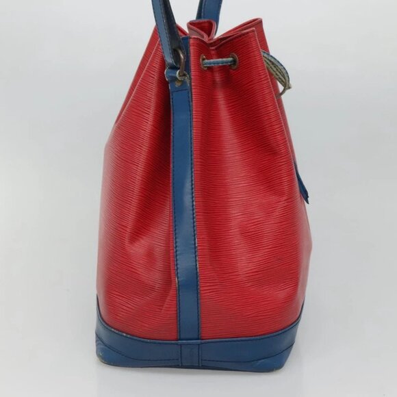 LOUIS VUITTON Epi Noe Shoulder Bag Bicolor Red Blue - Picture 5 of 16